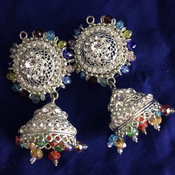 New without tag silver polish Jhumkay Earrings - Picture 7 of 8